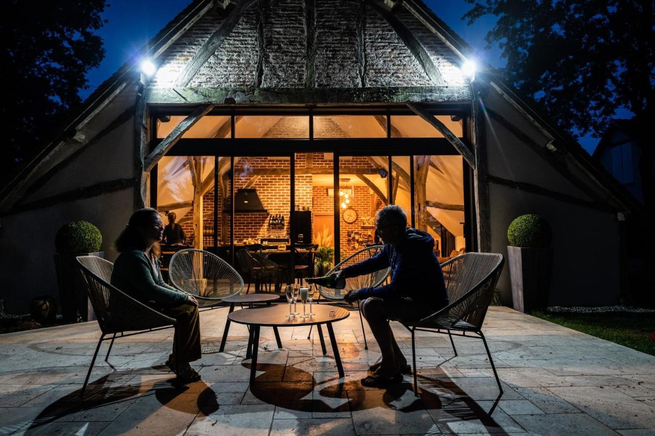 La Grange De Leonie, Chambres D'Hotes Avec Piscine Et Spa Mery-sur-Cher Ngoại thất bức ảnh