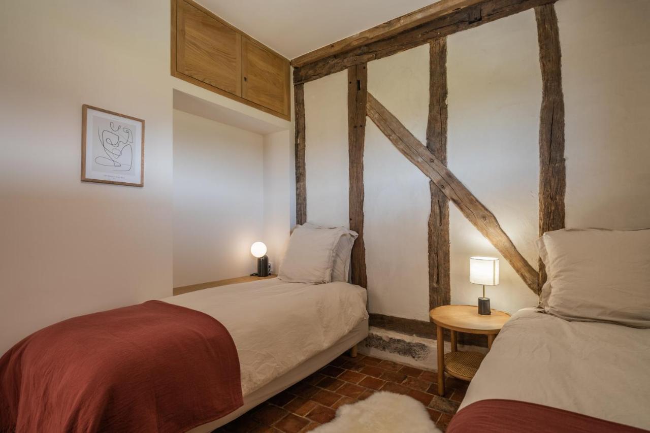 La Grange De Leonie, Chambres D'Hotes Avec Piscine Et Spa Mery-sur-Cher Ngoại thất bức ảnh